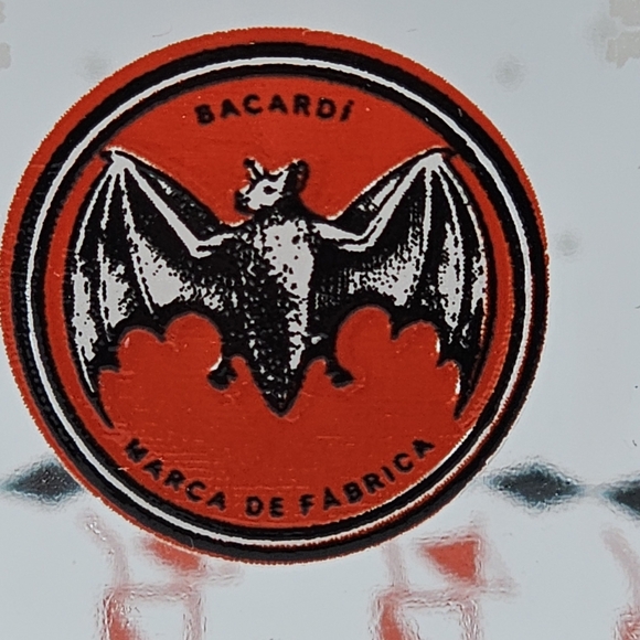 Bacardi Lowball Glasses with Boxes - Different Patterns (bats and glasses) - Picture 3 of 3